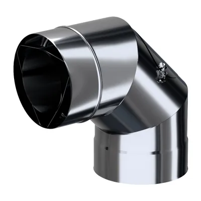 Produktbild von ADAM GAS Ellbogen mit Revision fi 130/200 90°