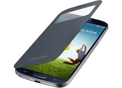 Zdjęcie produktu dla Samsung EF-CI950B, Etui z klapką, Samsung, Galaxy S4, Czarny