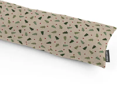 Produktbild von Zugluftstopper XMAS Tree Weihnachtsbaum Leinenlook verschiedene Größen Auswahl 120cm Länge