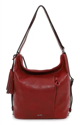 Produktbild von SURI FREY Freizeitrucksack Schultertasche Nicky City Backpack Darkred dunkelrot