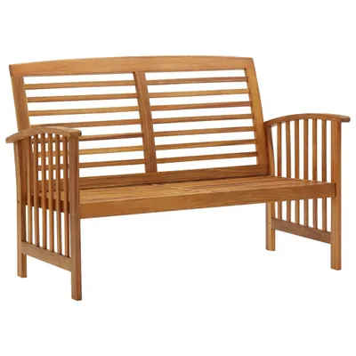 Image de Banc de jardin 119 cm bois d'acacia solide