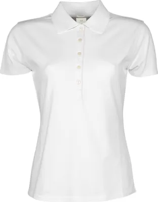 Produktbild von Tee Jays 145 | Damen Luxury Stretch Poloshirt - Farbe: White - Größe: L