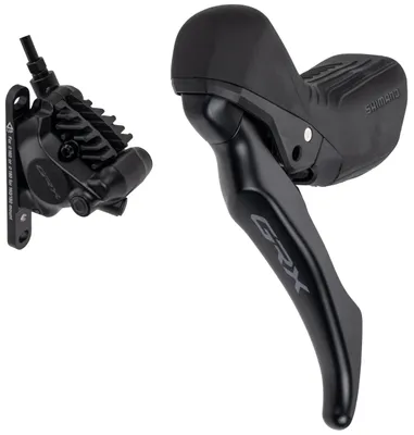 Imagen del producto de SHIMANO Freno de disco GRX BL-RX610/BR-RX410, lado izquierdo, 1000 mm - potente y confiable...