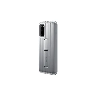 Image de Original Samsung Protective Standing Cover Pour Galaxy S20, EF-RG980, Argent