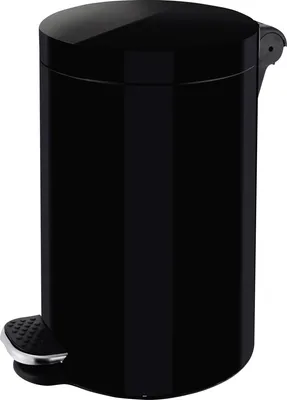 Productafbeelding van ZWINGO Tretabfalleimer Z2300395 20l Stahl rund schwarz