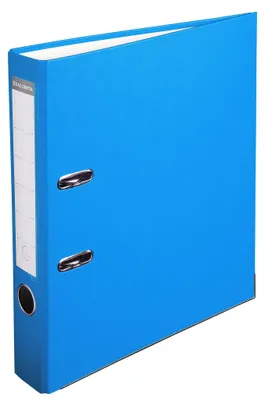 Produktbild von Exacompta Ordner PP 2 Ringe Rückenbreite 50 mm DIN A4 Hellblau