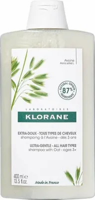 Image de Klorane, Shampooing à l'avoine 400 ml