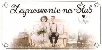 Zdjęcie produktu dla Zaproszenie Ślub Z109 (10szt.) - AbCard