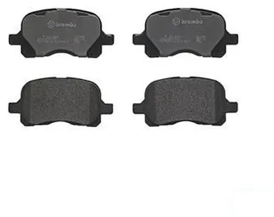 Produktbild von Brembo Bremsbelagsatz, Scheibenbremse Vorderachse P 83 044
