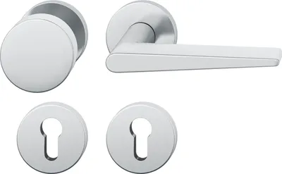 Produktbild von FSB Wechselgarnitur 12 1005 ASL auf Rosette PZ, Edelstahl matt