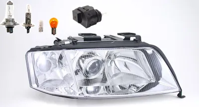 Immagine prodotto di Faro anteriore destro per Audi A6 4B, modello prodotto dal 10/1999 al 07/2001, comprensivo di faro e attuatore