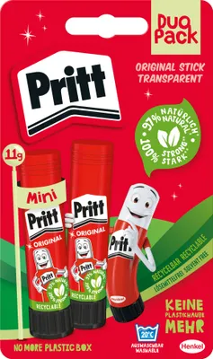 Produktbild von Staedtler Klebestift Pritt 2x11g BK