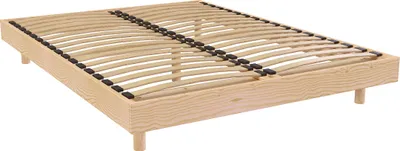 Produktbild von Lattenrost 140x190 Kit France aus Massivholz - Roh (ohne Lack)