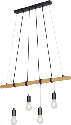 Immagine prodotto di Lampada a sospensione Briloner Bar lampada a sospensione in legno lampada a sospensione