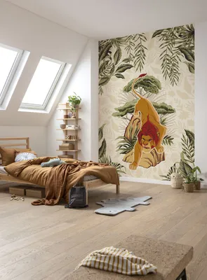 Produktbild von Digitaldruck Vlies Fototapete - Lion King Long Live The King - Größe 200 x 280 cm