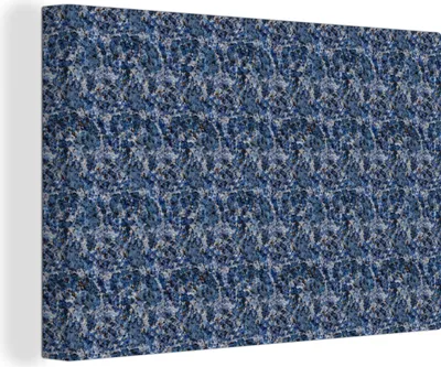Produktbild von OneMillionCanvasses® - Leinwandbilder - 150x100 cm, Muster - Granit - Textur, Wandbilder Kunstdruck Wanddekoration - Foto auf Leinwand - Gemälde auf Holzrahmen