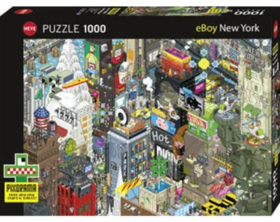 Produktbild von Heye Puzzle New York Quest, 1000 Teile, 1000 Stück(e), Kunst