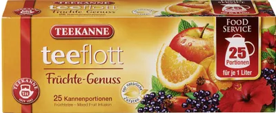 Immagine prodotto di TEEKANNE 5562 teeflott tè alla frutta 25 bustine da 7,0 g