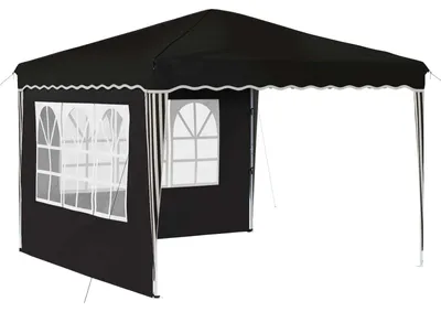 Zdjęcie produktu dla Namiot imprezowy rozkładany 288 x 288 x 245 cm Czarny