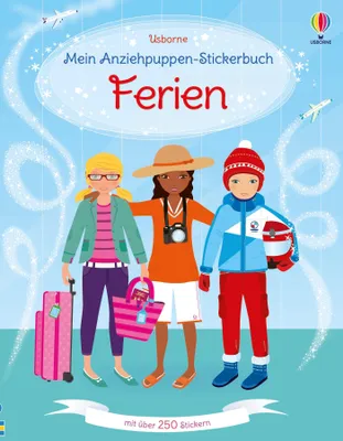 Produktbild von Mein Anziehpuppen-Stickerbuch: Ferien