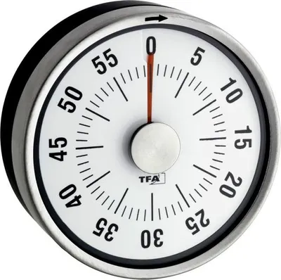 Produktbild von Qualitätstimer mit Edelstahlgehäuse Puck TFA 38.1028