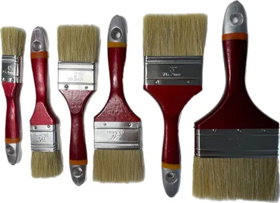 Produktbild von 36 tlg Set Lasurpinsel 25/38/50/63/75/100 mm je 6 Malerpinsel Pinsel