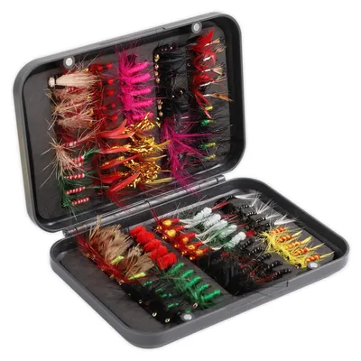 Obrázek produktu pro Sada pro muškaření se 100 díly a úložným boxem