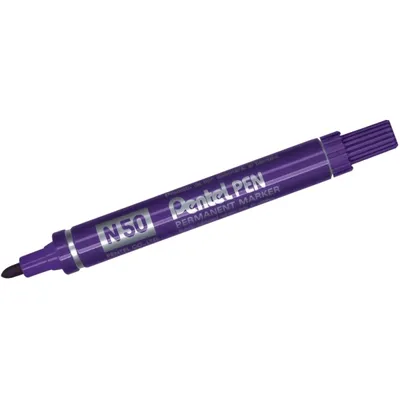 Produktbild von Pentel Permanent Marker N50 violett Rundspitze