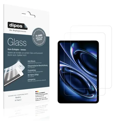 Immagine prodotto di 2x Pellicola Protettiva per Redmi K Pad 2 Protezione Vetro Flessibile 9H dipos