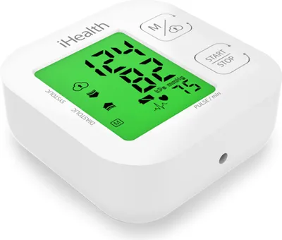 Zdjęcie produktu dla iHealth IHKN550BT, Przedramię, Automatyczny, Biały, LCD, 1 użyt., 22 - 42 cm