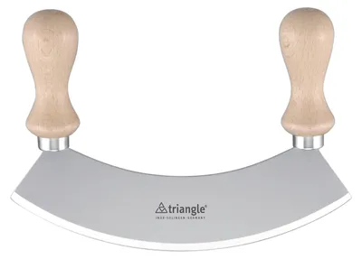 Produktbild von triangle Wiegemesser Buche einschneidig 23cm