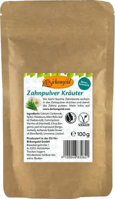 Produktbild von Zahnpulver - Kräuter Nachfüllpack 100g