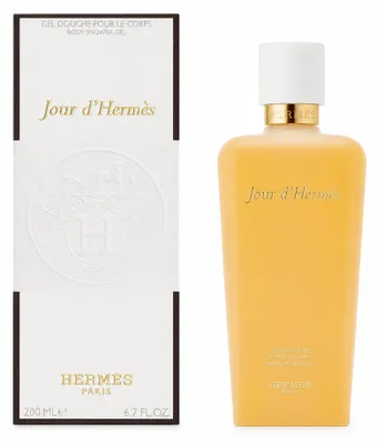 Produktbild von Hermes Jour D', Duschgel, 200 ml, Erwachsene, Frauen, Körper, Elastizität, Weichmachend, KI-generiertes Bild