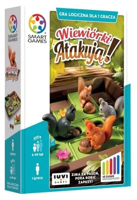 Obrázek produktu pro Smart Games Wiewiórki Atakują! gra logiczna (PL)