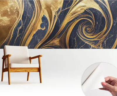 Produktbild von Fototapete selbstklebend - 250x104 cm - Tapete - Wandtapete - Wandbilder - Klebefolie - Dekofolie - Tapete Folie - Wand - Dekoration - Wohnzimmer - Marmormuster