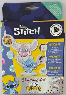 Produktbild von Craft Buddy Stitch & Angel Mag Buddies Set Bastelspaß