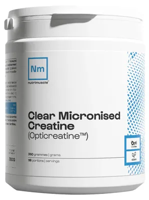 Obrázek produktu pro Čistý, mikronizovaný kreatin (Opticreatine™) (350 g)