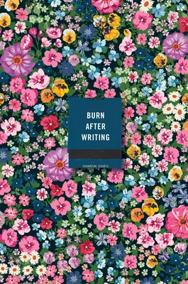 Produktbild von Burn After Writing Tagebuch Floral, geheimes Buch mit Fragen zur Selbstreflexion