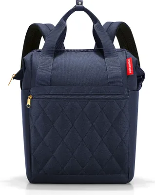 Immagine prodotto di reisenthel zaino Allrounder R Backpack 12L Rhombus Midnight Gold blu scuro
