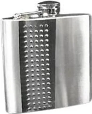 Image de Élégante flasque Gentelo en acier inoxydable, 210 ml, argentée