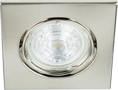 Image de Plafonnier encastré Spot de plafond Spot encastré VIERA nickel IP20 carré chrome EDO777306 EDO