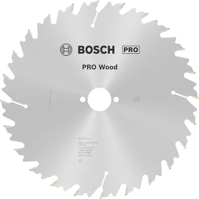 Produktbild von PRO Wood Kreissägeblatt, 250 x 3,2 x 30 mm, T24, für TKS