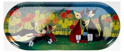 Produktbild von Brillenetui Rosina Wachtmeister - All Together, Metall, bunt, 16 x 2,8 x 6,6 cm