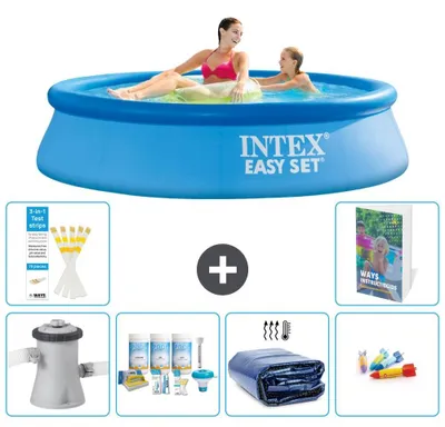 Imagen del producto de Conjunto de piscina Easy Set - 244x61 cm - 5 piezas - Modelo S282