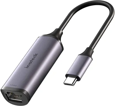 Produktbild von Inateck 2.5G Ethernet Adapter, USB Typ-C zu RJ45 Ethernet LAN Netzwerkadapter