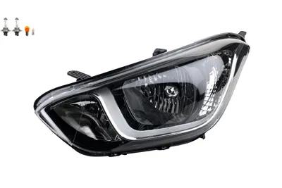 Produktbild von Scheinwerfer passend für Hyundai i20 05/2012- Links Fahrerseite mit Leuchtmittel 921011J510 921014P500 Johns