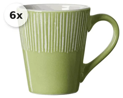 Produktbild von Becher 315ml 6er Set Banda grün