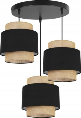 Produktbild von Hängelampe, Deckenleuchter, Lampenschirm, Boho Juta