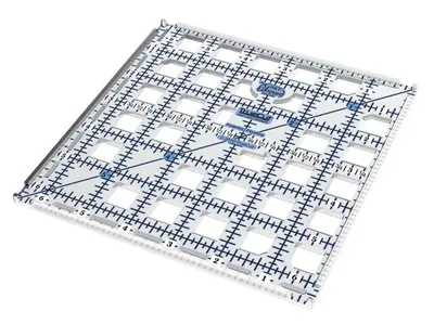 Produktbild von TrueCut Patchworklineale Maßeinteilung inch in verschiedenen Größen : 6,5 x 6,5 inch Linealgrößen: 6,5 x 6,5 inch
