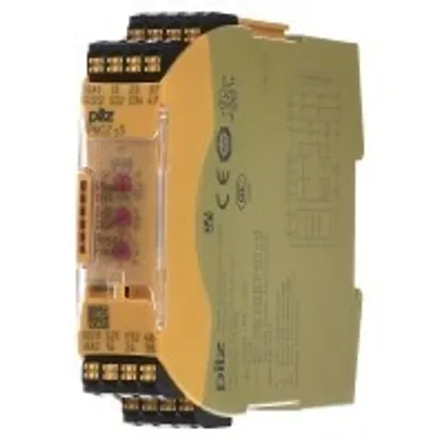 Produktbild von Pilz PNOZ s5 C 24VDC 2n/o 2n/o t 751105 Sicherheitsschaltgerät